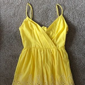 Yellow sundress